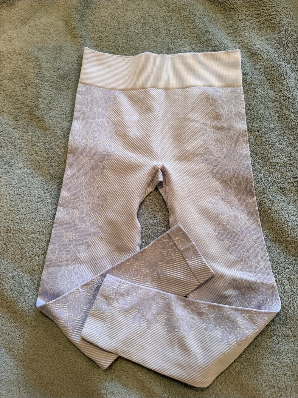 all in motion Kids Floral Jacquard Leggings - Light Lavender